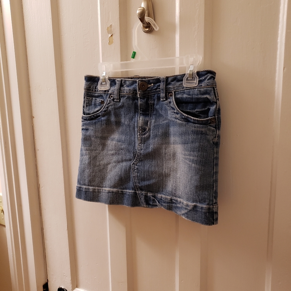Girls jean skirt